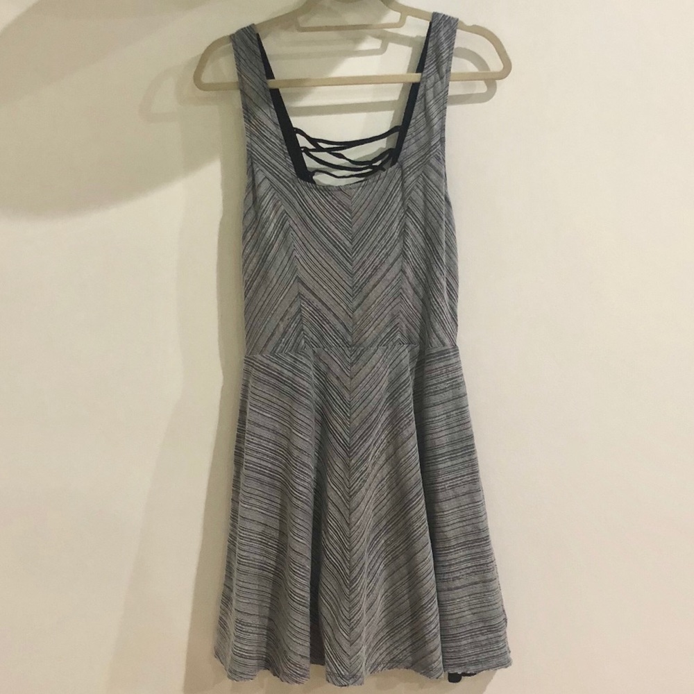 Free people lace up back dress